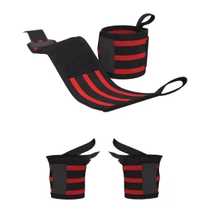 Cowhide Palm Guard Weightlifting Wrist Support Strap Wraps for Powerlifting Gym Fitness