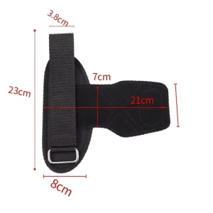 Cowhide Unisex Hand support Straps for Sports Non slip Palm Wrist Protection Weightlifting Gloves Lifting Pull ups Deadlifts