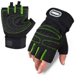 Cross Training Fitness Gloves for Bodybuilding Weight Lifting Outdoor Sports Half Finger Wrist Support RG-10 Series for Gym Use