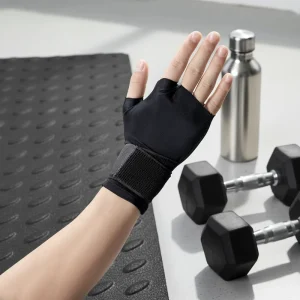 Cross Training Wrist Cuffs Palm Protector Hand Guard for Weight Lifting Gymnastic