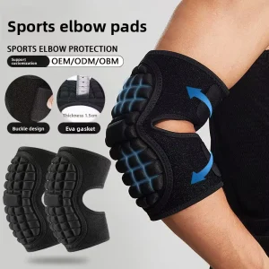 Cross border Sports Sponge Elbow Protector Arm Protector Football Goalkeeper Thickened Honeycomb Fitness Basketball
