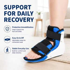 Cross-border for Specialized Rehabilitation Achilles Tendon Boot Sports Protective Gear Adjustable Ankle Brace Rubber