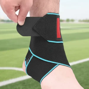 Custom Adjustable Elastic Ankle Support Brace for Sports