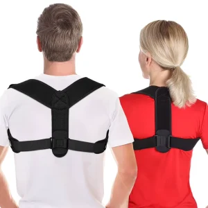 Custom Adjustable Upper Back Support Brace Posture Corrector For Men Women Comfortable Support Belt De Postur