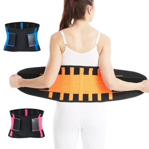 Custom Adjustable Waist Support Belt with Professional Protection for Lumbar Back Support Workout Breathable Waist Trainer