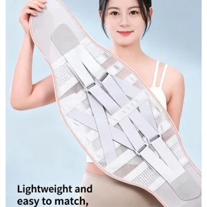 Custom Back Support Brace Double Traction Lumbar Support Belt Breathable AntiSlip Waist Protector