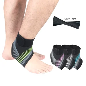 Custom Bandage Ankle Strap Support Tendon Protection Braces Breathable Fabric for Sports Ankle Support