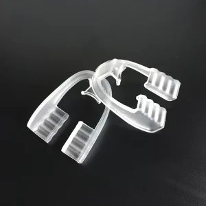 Custom Bpa Free Transparent Eva Snore Stopper Mouth Guard for Grinding Clenching Teeth at Night