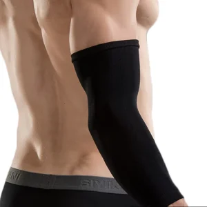 Custom Breathable Adjustable Lightweight Unisex Elbow Support Sleeve For Running Sports Protection