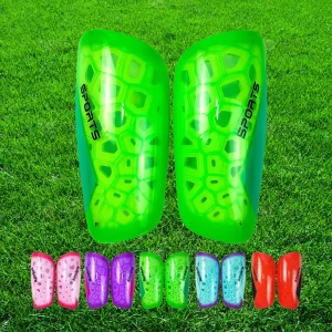Custom Breathable Adjustable PP EVA Kids Adult Sports Calf Gear Protective Football Soccer Shin Pads Guards