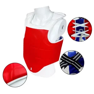 Custom Breathable Martial Arts Body Protection Gear Durable Taekwondo Chest Protector for Sparring Training