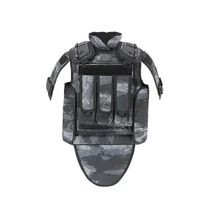 Custom Camouflage Full Body Adjustable Tactical Ballistic Vest Nylon Unisex with Combat Plate Carrier