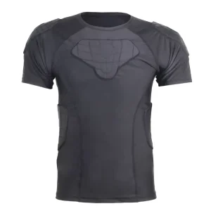 Custom Compression Shirt Mens Protective Top Padded