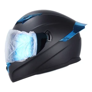 Custom DOT Youth Full Face Helmet with Fashionable Colors ABS Visor Accessory for Motorcycles