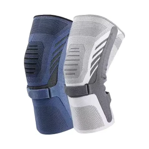 Custom Design Anti Slip Compression Knee Brace Sleeve Knee Support With Side Stabilizer for Pain Knee Joint Support