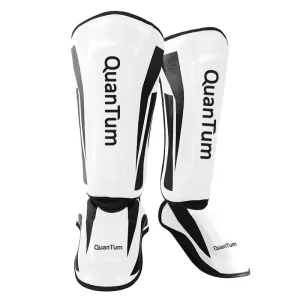 Custom Design Pu Leather Training Muay Thai Instep Leg Foot Shin Guards Soccer Boxing Shin Pads