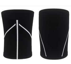 Custom Designed 7mm Neoprene Compression Knee Sleeves Workout Training Knee Support Protection for Weightlifting Gym Training