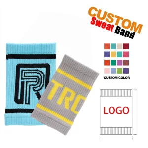 Custom Elastic Ice Wristband Custom Design Your Own Sweat-absorbent Belt Sports Wristband Fashion Accessories Hand Guard