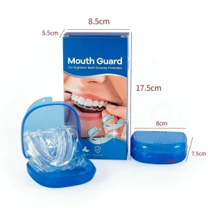 Custom Fit Night Mouth Guard for Teeth Grinding Bruxism Clenching Grind Dental Bite Splint Whitening Mouth Tray