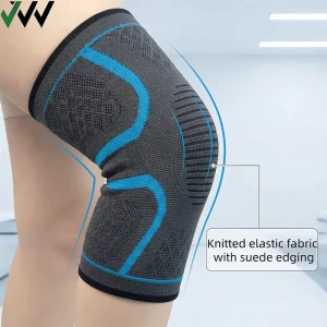 Custom Fitness Knee Support Brace Neoprene Non Skid High Quality Colorful Health Protective Gear for Crawling Sports