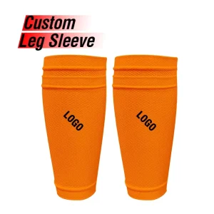 Custom Football & Soccer Shin Guard Holder Socks Footless Sleeve Pocket Tubes Protective Sportswear