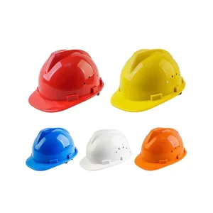 Custom HDPE German Fiberglass Construction Worker Hard Hat Ventilated Air Holes Safety Helmet for Coal Mining Head Protection