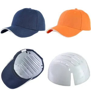 Custom Half Helmet Hard Hat Construction Safety Bump Cap with Removable ABS Interior Baseball Head Protection