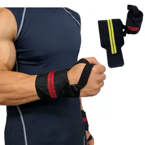 Custom Heavy Duty Breathable Gym Wrist Support Wraps Assist Straps Sports Cross Training Gymnastics Guard Protective Wrist Brace