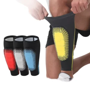 Custom Honeycomb Calf Shin Guards Anti Collision Soft Spandex Brace for Football & Cycling Spring Sports Elbow & Knee Pads