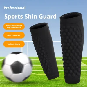 Custom Kids Calf Compression Shin Guards EVA Anti Collision Non Slip Silicone UPF50+ Sports Sleeve OEM Custom