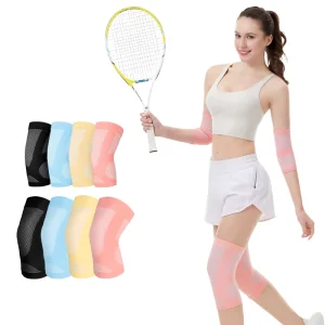 Custom Knee Protector Cycling Sport Kneepad Compression Volleyball Knee Brace Support Pads Sleeve Breathable Non-Slip Spandex