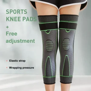 Custom Knitted Compression Basketball Support Knee Brace knee Sleeve Anti Collision Running Workout Gym Cycling