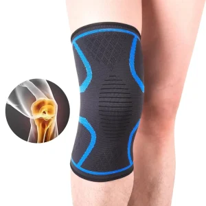 Custom Knitted Neoprene Compression Basketball Support Knee Brace Knee Sleeve