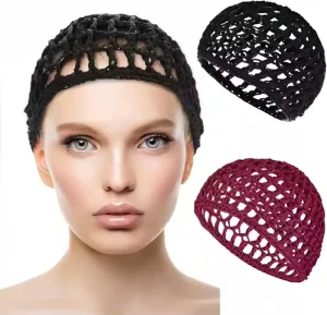 Custom Logo Adjustable Nylon Wig Cap for Thick Long Hair Outdoor & Daily Use Sleep Bonnet