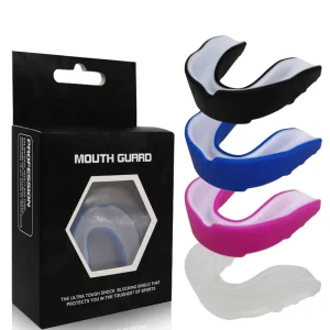 Custom Logo Adult Mouth Guard Silicone Teeth Protector Mouthguard for Boxing Sports Football Hockey Gum Shield