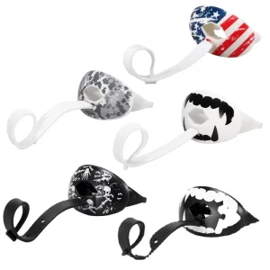 Custom Logo American Football Mouth Guard Sport Safety Protective Gear for Kids Adults Connection Helmet Compatible