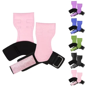 Custom Logo Anti Slip Fitness Grip Gym Adjustable Weight Lifting Heavy Duty Gymnastics Grips