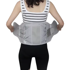 Custom Logo Black Sport Slimming Belt Back Brace Lumbar Waist Support Belt