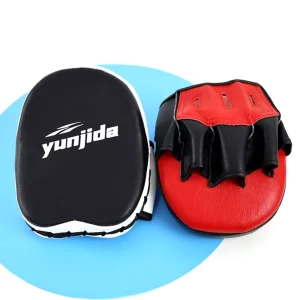 Custom Logo Boxing Target Taekwondo Kicking Pads White Yellow Custom Color Durable 18x18x5cm 0.2kg PU Leather EVA Foam