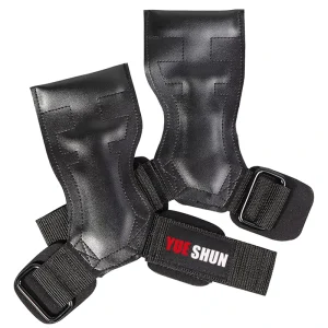 Custom Logo Carbon Fiber Workout Glove Rubber Gymnastics Hand Grips Palm Protector Crossfit Weightlifting Gym Exercise Glove