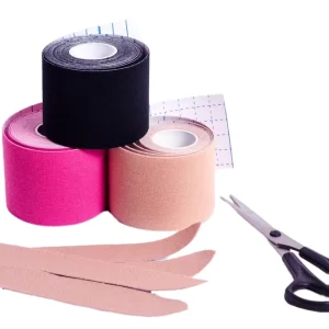 Custom Logo Eco Friendly Breathable Kinesiology Tape 95% Cotton Waterproof Athletic Muscle Protector CE Certified Unisex