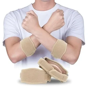 Custom Logo Elbow Support Brace Adjustable Elasticity Breathable Tennis Elbow Support Belts For Sports Fitness