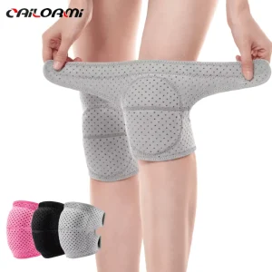 Custom Logo High Quality Dancing Volleyball Breathable Soft Neoprene Gym Basketball Football Sponge Compression Knee Brace Pad
