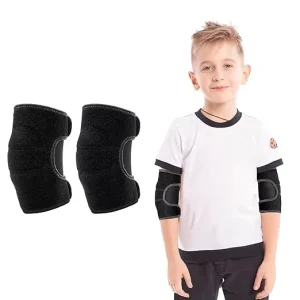 Custom Logo Kids Elbow Pads For Balance Bike Green Sport Durable Protective Gear For Active Play