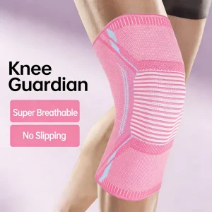 Custom Logo Knee Support Brace Pads Elastic Compression Patella Protector for Outdoor Activities Basketball Cycling Running Gear