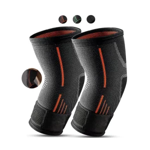 Custom Logo Leg Sleeves Long Compression Leg Sleeve Knee Sleeves Protect for Man Women Basketball Arthritis Cycling Sports
