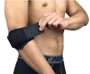Custom Logo Neoprene Adjustable Elbow Strap Support Brace Wrap Tendonitis Pain Relief Gym Tennis Golfer Exercise Gear for One