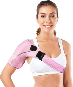 Custom Logo Neoprene Breathable Shoulder Protection Sports Compression Adjustable Belt Shoulder Support Braces
