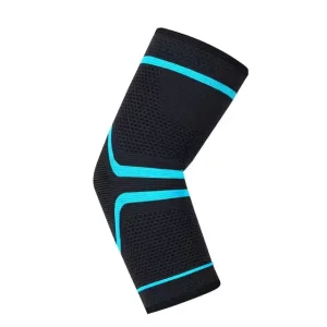 Custom Logo Nylon Elbow Pads Soft Elastic Breathable Fitness Protection for Knee for Weightlifting