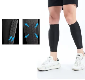 Custom Logo Shin Guard Sleeve Pads Adult Kids for Sports Football Soccer Game Leg Shin Pad Calf Protection